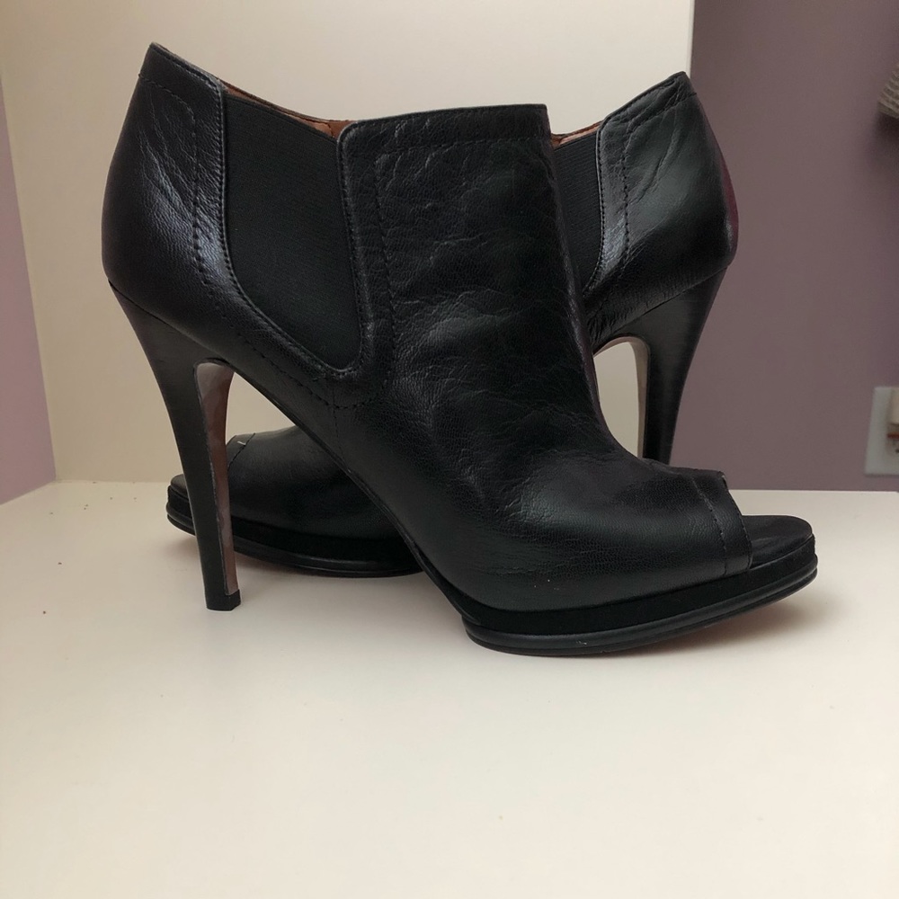 Nine West Peep Toe Bootie